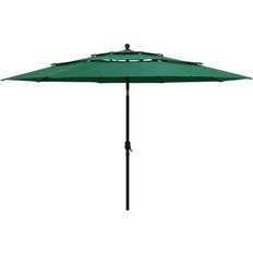 Verde Ombrelli da sole vidaXL Garden Parasol with Aluminum Bar 350cm