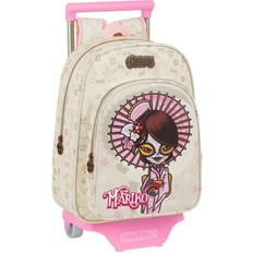 Beige Kinderkoffer Safta Catrinas Mariko 67cm