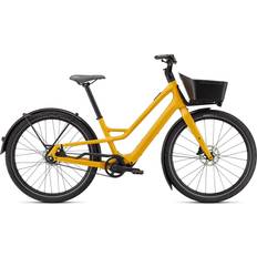 320 Wh El-stadscyklar Specialized Turbo Como SL 5.0 Electric Hybrid Bike 2022 Brassy Yellow Damcykel