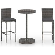 Set da Bar all'Aperto vidaXL 3064765 Outdoor Bar Set, 1 Table incl. 2 Chairs