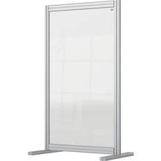 Transparent Skrivebordsskærme Nobo Premium Plus Clear Acrylic Protective Desk Divider Screen Modular System