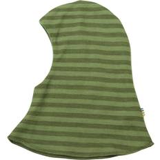 Randiga Balaklavor Barnkläder Joha Balaclava Double Layer - Green Stripe (96244-246 -7062)