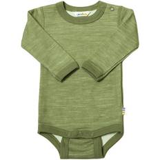 Polyamid Bodyer Børnetøj Joha Body with Long Sleeves - Sage (69312-15963)