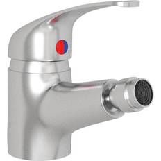 Stainless Steel Bidet Taps vidaXL 149087 Polished Nickel