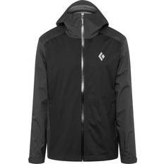 Jacken Black Diamond Stormline Stretch Rain Shell Jacket - Black/Carbon