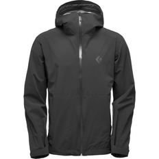 Black Diamond Stormline Stretch Rain Shell Jacket - Black