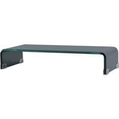 Glass TV Benches vidaXL 244135 TV Bench 23.6x4.3"