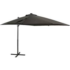 Pole stang vidaXL Cantilever Umbrella with Pole and LED Lights 250cm