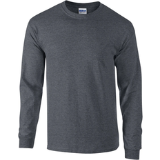 Gildan Classic Long Sleeve T-shirt - Dark Heather