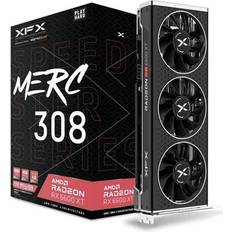 8 GB - AMD Radeon Tarjetas Gráficas XFX Radeon RX 6600 XT Speedster MERC 308 Black Gaming 8GB