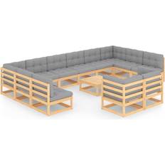 vidaXL 3077279 Loungeset, Bord inkl. 12 Soffor