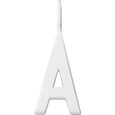 Dame - Sølv Charms & Anheng Design Letters Archetype Charm 16mm A-Z - Silver