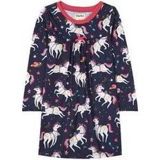 24-36M Nattlinnen Barnkläder Hatley Space Unicorn Night Dress - Navy