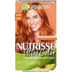 Leaping Bunny Permanent Hair Dyes Garnier Nutrisse Ultra Color #7.40 Copper Passion