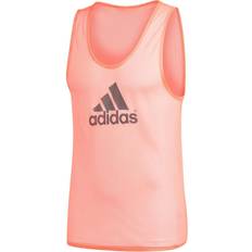 Fußball - L Tanktops Adidas Training Bib Men - Signal Coral