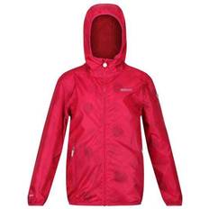 Regatta Kid's Printed Lever Packaway Waterproof Jacket - Duchess Petal (RKW176_D2P)