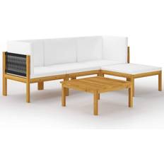 vidaXL 3057879 Loungesæt, 1 borde inkl. 3 sofaer