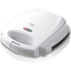 Griglia per Panini Tostiere per panini Haeger Sandwich maker zammy 750w piastre antiaderenti coperchio with lock spegnimento automatico protezione da surriscaldamento