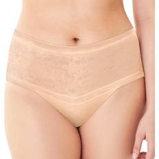 Maidenform Everyday Smooth High-Waist Lace Thong - Paris Nude