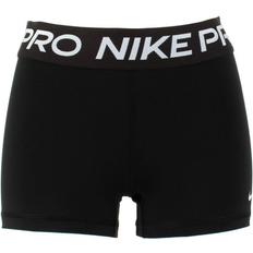 Polyester - Women Shorts NIKE Pro 365 3" Shorts Women - Black/White