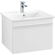 Beige Skap til enkle servanter Villeroy & Boch Venticello 1 Drawer, White