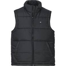 adidas Padded Stand-Up Collar Puffer Vest - Black