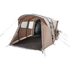 6 tent Quechua Opblaasbare tent voor 6 personen airseconds 6.3 polykatoen 3 slaapruimtes