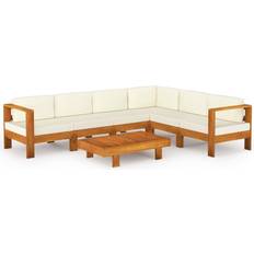 vidaXL 3057937 Loungesæt, 1 borde inkl. 6 sofaer