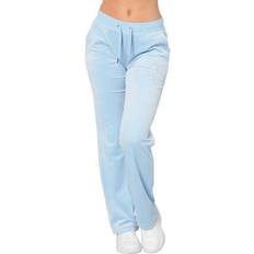 Juicy Couture Numeral Del Ray Pants - Powder Blue