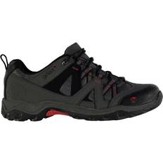 Faux Leather - Men Walking Shoes Gelert Ottawa Low M - Charcoal