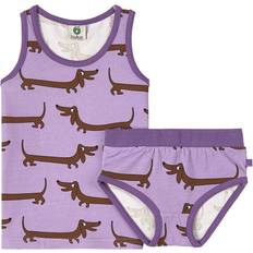 Småfolk Underwear with Dog - Viola (13-2750)