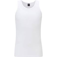 HUGO BOSS Hombre Camisetas de tirantes HUGO BOSS Tank Top 2-pack - White