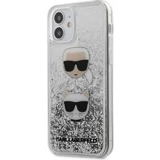 Karl Lagerfeld Karl Choupette Liquid Glitter Case for iPhone 12 mini