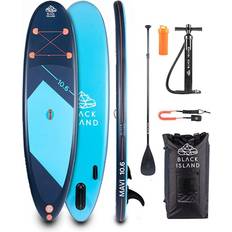 SUP-sett Black Island Mavi 10'6" Set