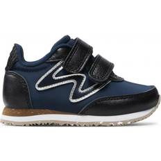 Woden Børnesko Woden Manu Metallic - Navy