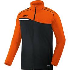 Damen - Fitness Regenbekleidung JAKO Competition 2.0 All-Weather Jacket Unisex - Black/Neon Orange