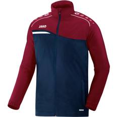 Damen - Fitness Regenbekleidung JAKO Competition 2.0 All-Weather Jacket Unisex - Navy/Wine Red