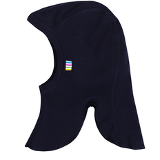 Økologisk bomull Balaklavaer Joha Single Layer Balaclava - Dark Blue (99454-28-413)