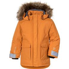 Didriksons Parka 4 Burnt Glow Unisex - Amarillo