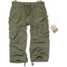 Shorts 3 4 Brandit Industry Vintage 3/4 Shorts - Olive