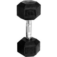 10 kg - Yksittäinen käsipaino Käsipainot Abilica Hex Dumbbell, Käsipainot Hex