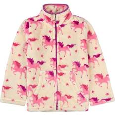 Hatley Unicorn Fleece Jacket - White