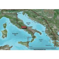 Italien GPS-tilbehør Garmin BlueChart g3 Adriatic Sea Charts