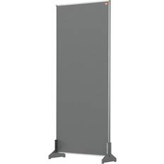 Rot Schreibtischabschirmungen Nobo Impression Pro Desk Divider Screen Felt Surface