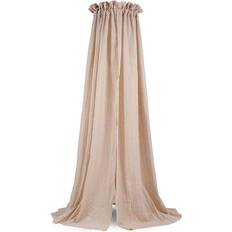 Beige Tendalini Jollein Ciel De Lit Blanc 155 cm