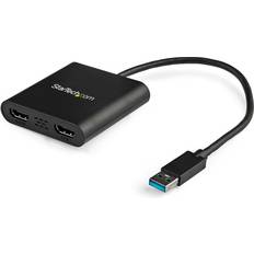 StarTech USB A-2HDMI M-F 0.2m