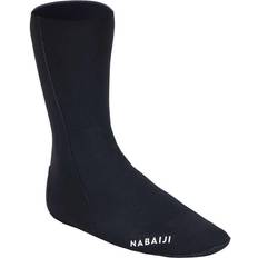 NABAIJI Calzari nuoto in acque libere mm nero grafite bianco brillante