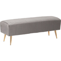 Velours Banquettes Beliani Paterson Banquette 118x42cm