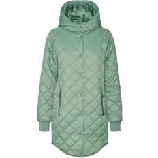 Vero Moda Quilted Jacket - Green/Dark Ivy