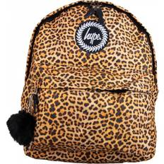 Leopard Ryggsäckar Hype Leopard Pom Pom Backpack - Yellow/Black